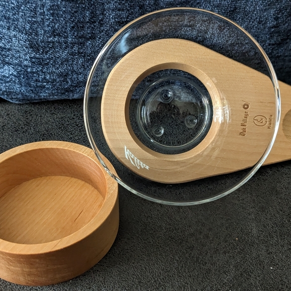 Kalita Wave Glass and Neo Wood Coffee Dripper - Picture 3 of 4